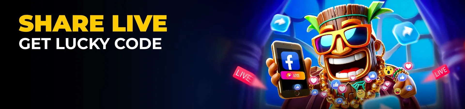 PN9 SHARE LIVE GET LUCKY CODE